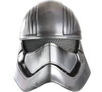 Capitaine Phasma Masque pour adultes Star Wars VII Masque argent-noir