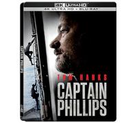Capitaine Phillips Édition Limitée Steelbook Blu-ray 4K Ultra HD