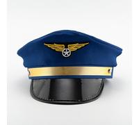 Capitaine Pilote Chapeau - Chapeau de de yacht | Capitaine de la Marine Cap | Festival Carnaval Rôle Play Cosplay | Capitaine de la Marine Adulte Capitaine Chapeaux réglables pour hommes et