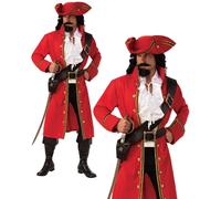 Capitaine Pirate Déguisement Adulte de Luxe Costume Jack Sparrow Caraïbes M