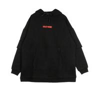 Capital Glitch Over Hoodie Noir Sweat a capuche femme BLACK M