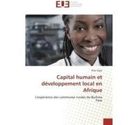 Capital humain et développement local en Afrique Elias Segla (Auteur)
