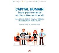 Capital humain - GOUJON BELGHIT A - Ma Editions - broché - Etude