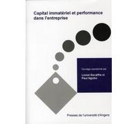 Capital immateriel et performance de l entreprise - Pur - Pu.angers - broché - Etude