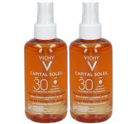 Capital Soleil Eau de protection solaire hâle sublimé SPF30 Spray 200ml 2x200 ml