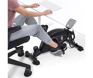 Capital Sport Velo d Appartement, Mini Vélo d'Exercice Cardio-training pour le Bureau, Pédalier 8 Niveaux de Résistance Magnétique, Bluetooth, Vélo d'appartement Pliable, Pedalier home trainer velo