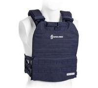Battlevest 2.0 Gilet lesté : 2 poids de 4kg + 2 poids de 2,6 kg - bleu