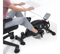 Capital Sport Velo d Appartement, Mini Vélo d'Exercice Cardio-training pour le Bureau, Pédalier 8 Niveaux de Résistance Magnétique, Bluetooth, Vélo d'appartement Pliable, Pedalier home trainer velo