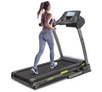 CAPITAL SPORTS Infinity Track 6.0 Touch Tapis de course pliable avec ventilateur , WiFi & écran tactile - puissance moteur 5,5 CV