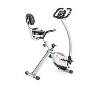 CAPITAL SPORTS Trajector - Vélo d'appartement Fitness pour Exercices Cardio (siège Confortable avec accoudoirs, 8 Niveaux de résistance, Vélo Maison avec Ordinateur de Bord à écran LCD, inertie 3kg)