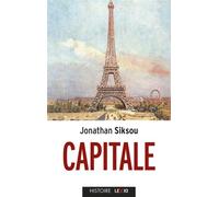 Capitale - Jonathan Siksou - Cerf - broché - Essai