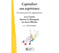 Capitaliser son experience Un atout pour les organisations - Anne Carton - Chronique Sociale - broché - Guide