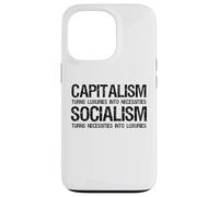 Capitalism Vs Socialism - Funny Political Anti Socialism Coque pour iPhone 13 Pro