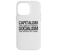 Capitalism Vs Socialism - Funny Political Anti Socialism Coque pour iPhone 14 Pro Max