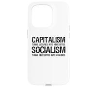Capitalism Vs Socialism - Funny Political Anti Socialism Coque pour iPhone 15 Pro