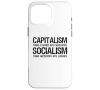 Capitalism Vs Socialism - Funny Political Anti Socialism Coque pour iPhone 16 Pro Max