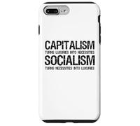 Capitalism Vs Socialism - Funny Political Anti Socialism Coque pour iPhone 7 Plus/8 Plus