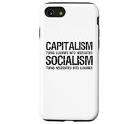 Capitalism Vs Socialism - Funny Political Anti Socialism Coque pour iPhone SE (2020) / 7/8