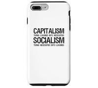 Capitalisme Contre socialisme - Politique Anti-socialiste Communiste Coque pour iPhone 7 Plus/8 Plus