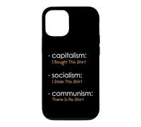 Capitalisme Socialisme Communisme Libertarian Economie Liberté Coque pour iPhone 12/12 Pro