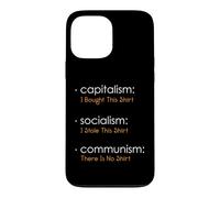 Capitalisme Socialisme Communisme Libertarian Economie Liberté Coque pour iPhone 13 Pro Max
