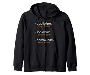 Capitalisme Socialisme Communisme Libertarian Economie Liberté Sweat à Capuche