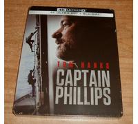 CAPITAN PHILLIPS 4K UHD Blu-ray Steelbook Drame Thriller A-B-C Nouveau