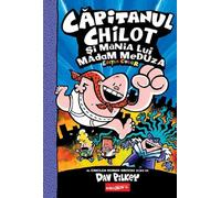 Capitanul Chilot si mania lui Madam Meduza. Seria Capitanul Chilot Vol.5. Editia color - Dav Pilkey, miniGrafic, Editie in limba romana