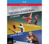 Capitole : Trois Ballets de Kader Belarbi. Le Corsaire-La Bête et la Belle-La Reine Morte. [Blu-Ray]