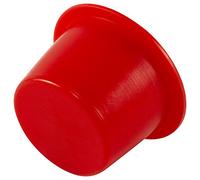 Caplugs 99394274 Lot de 200 bouchons coniques en plastique T-5X, PE-LD, bouchon OD 1,4 cm ID 1,5 cm Rouge