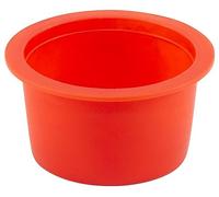 Caplugs Q253-2Q3 Lot de 200 bouchons et chevilles effilés en plastique T-253-2, PE-LD, capuchon OD 3,3 cm ID 3,8 cm Rouge
