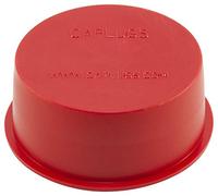 Caplugs QTV1Q1 Lot de 1000 capuchons et fiches en vinyle coniques pour TV-1, PVC Diamètre de la fiche 0,5 cm ID 0,7 cm Rouge