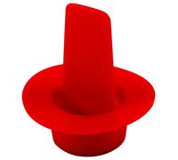 Caplugs Sourcingmap CPT-6W-LT, PE-LD, Bouchon OD 2,54 cm Connecteur ID 1,54 cm Rouge (lot de 200)