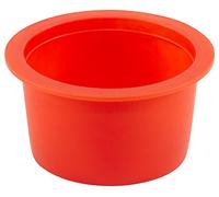 Caplugs Z253-2Q3 Lot de 20 bouchons coniques en plastique T-253-2, PE-LD, bouchon OD 1,282" fiche ID 1,507", rouge
