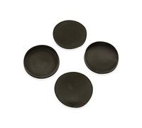 Capo-Caoutchouc Adapté Aux Aimants de 40mm dia Pour Protéger Les Surfaces Délicates et Sensibles á Gratter - 41mm dia x 6mm de Haut x 0,5mm D'Épaisseur - Pack de 20