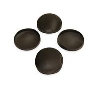 Capo-Caoutchouc Adapté Aux Aimants de 48mm dia Pour Protéger Les Surfaces Délicates et Sensibles á Gratter - 49mm dia x 6mm de Haut x 0,5mm D'Épaisseur - Pack de 4