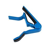 Capo pour guitare électrique/classique/acoustique Clamp Trigger Quick Change Alliage d'aluminium (Bleu)