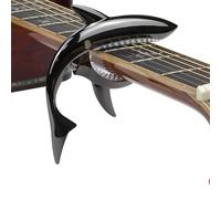CAPO pour guitare électrique - Outil de commutation ergonomique en - Dispositif d'assistance en métal - Fermeture à clip de son classique et ukulélé - Mécanisme de déclenchement de style