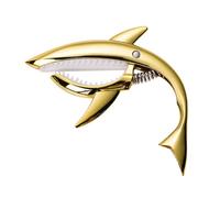 Capodastral de guitare de requin - Clip en métal de requin, accessoire pour changement de tonalité rapide, lumière et capo robuste | Outil pratique pour guitaristes débutants, amateurs de