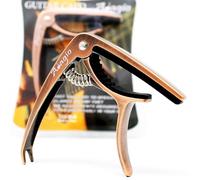 Capodastre Adagio pro Deluxe pour guitares acoustiques et électriques avec libération rapide et extracteur de pince en bronze