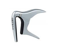 Ortega Capodastre OCAPOCV-CR – Courbé pour guitare – Alliage d’aluminium chromé