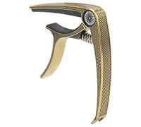 Capodastre de Guitare, Capodastre Acoustique en Métal, Capodastre Universel pour Guitare Électrique à 6 Cordes, Basse, Ukulélé, Banjo et Mandoline (Bronze)