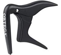 Ortega Guitars Capodastre - Courbé - Pour Guitare - Alliage d’Aluminium, Noir (OCAPOCV-SBK)