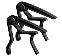Capodastre pour guitare acoustique, classique, guitares électriques, ukulélé, mandoline, banjo et autres instruments de musique à cordes, libération rapide, coussinet en silicone à mémoire de forme,