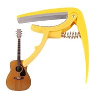 Capodastre pour guitare acoustique - Outils d'apprentissage d'accords de guitare, pince réglable pratique pour l'école, la pratique des leçons, les débutants, les amis, les étudiants