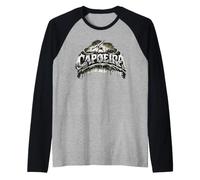 Capoeira Brasil Berimbau Roda Arts Martiaux Ginga Chemise Manche Raglan