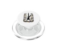 Capoeira Brasil Berimbau Roda Arts Martiaux Ginga Chemise PopSockets PopGrip pour MagSafe