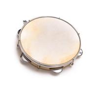 Capoeira Cuir Pandeiro Tambour Tambourine Samba Brasil en Bois Instrument de Musique 10 "