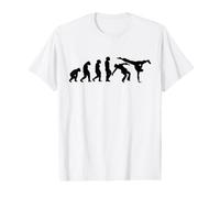 Capoeira Dance Martial Arts Brésil Evolution Capoeira T-Shirt Graphique avec Valeur
