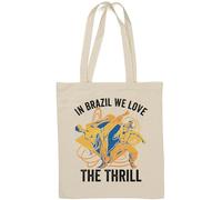 Capoeira in Brazil Sac fourre-tout en coton naturel We Love The Thrill Blanc